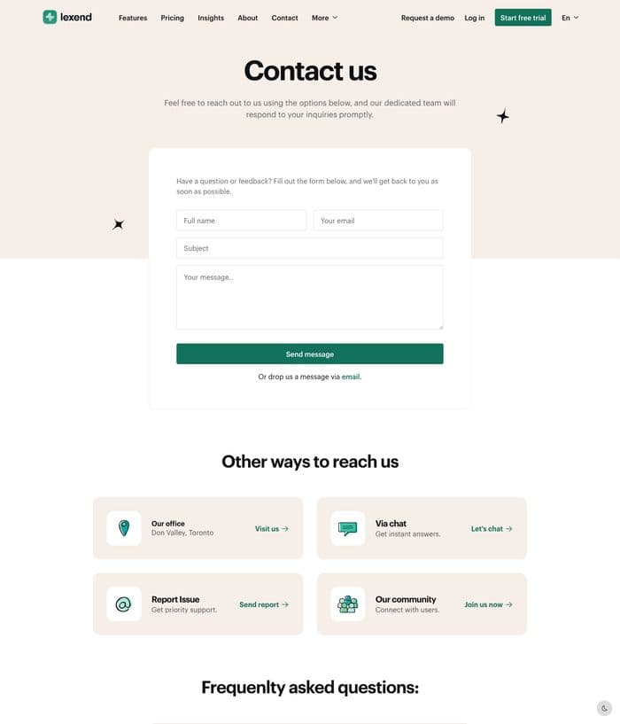 Contact v2
